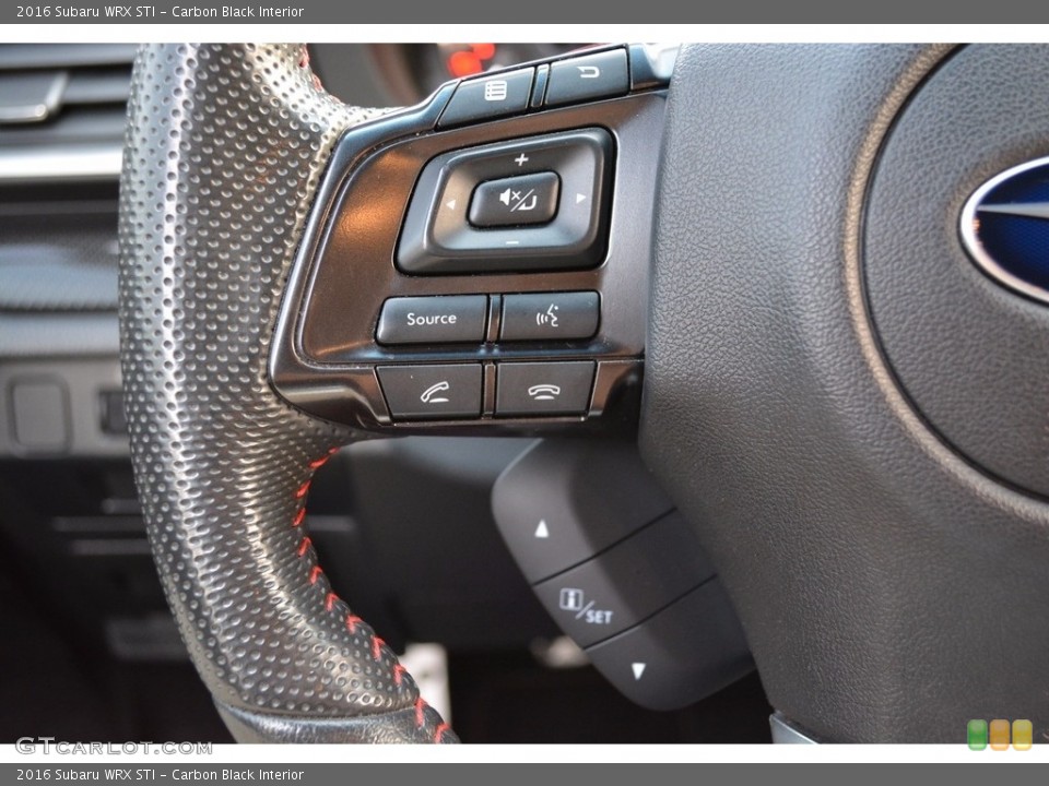 Carbon Black Interior Controls for the 2016 Subaru WRX STI #119841710