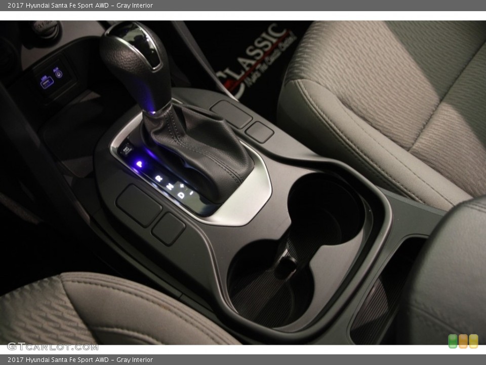 Gray Interior Transmission for the 2017 Hyundai Santa Fe Sport AWD #119845688