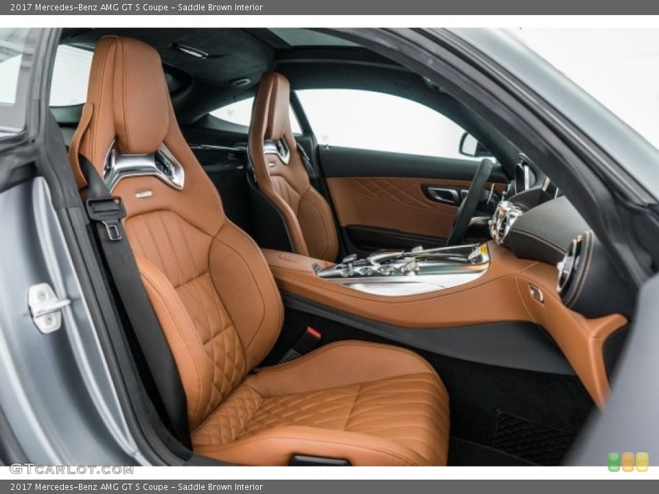 Saddle Brown Interior Photo for the 2017 Mercedes-Benz AMG GT S Coupe #119846195