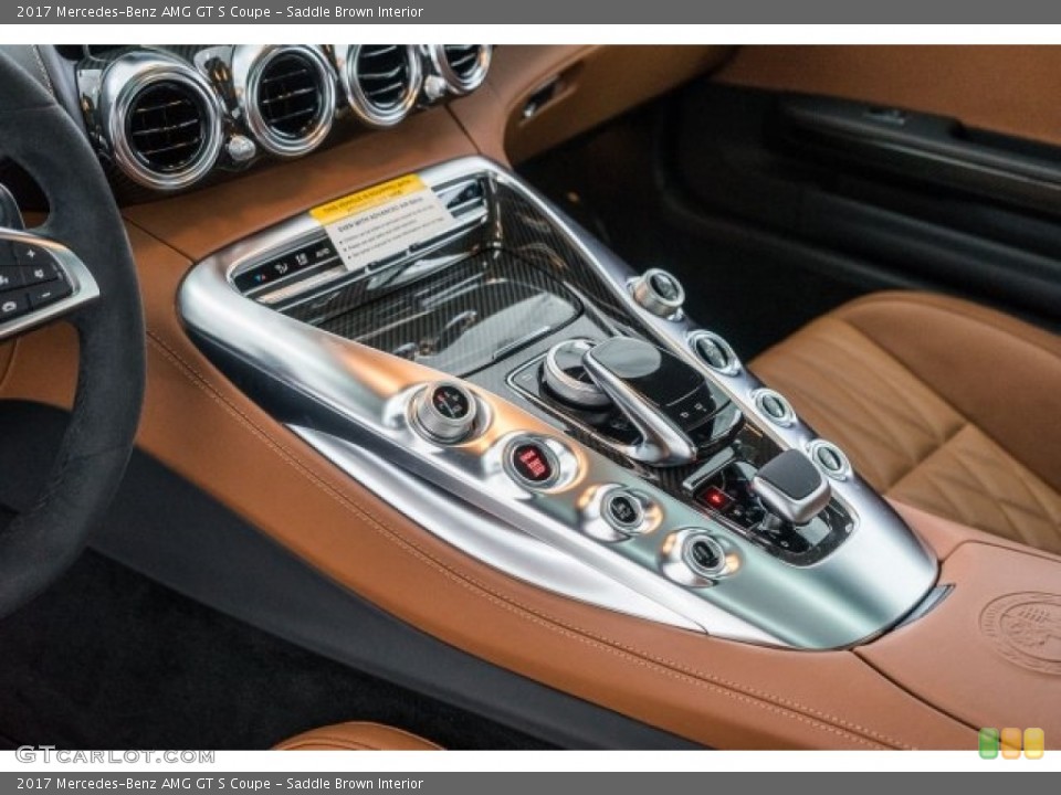 Saddle Brown Interior Controls for the 2017 Mercedes-Benz AMG GT S Coupe #119846228