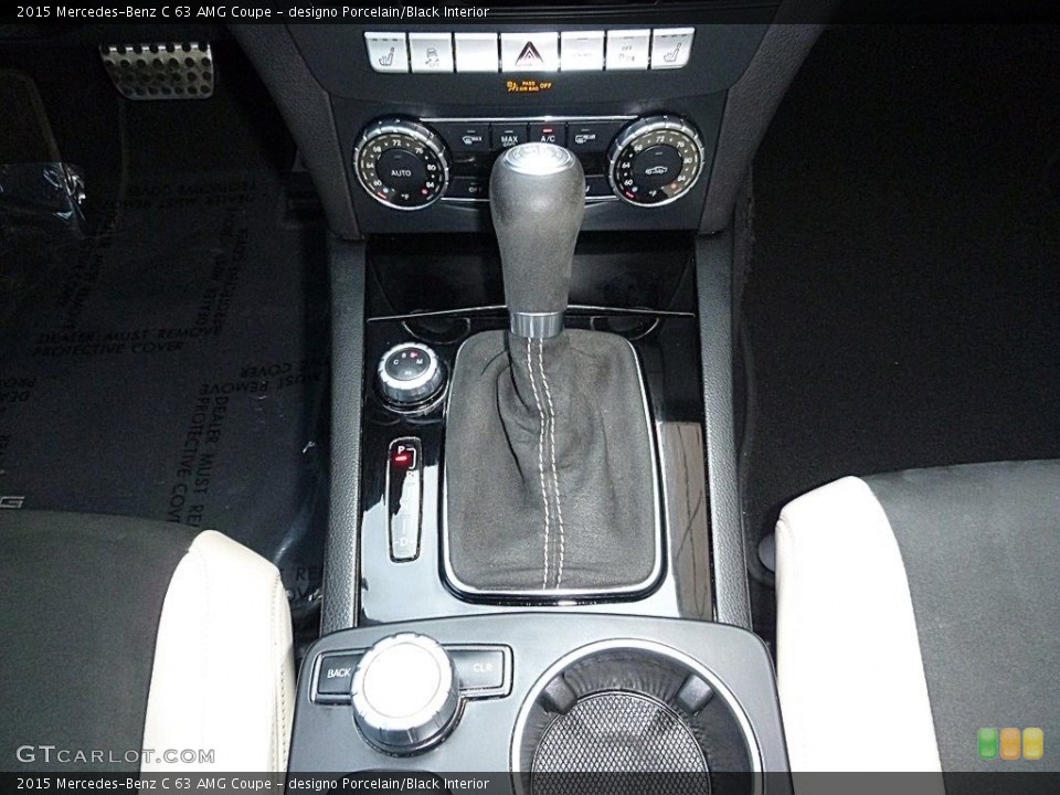 designo Porcelain/Black Interior Transmission for the 2015 Mercedes-Benz C 63 AMG Coupe #119866651