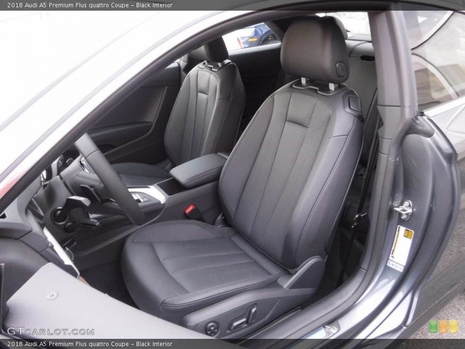 Black Interior Photo for the 2018 Audi A5 Premium Plus quattro Coupe #119872580