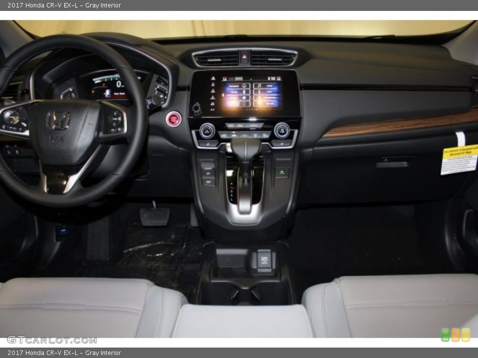 Gray Interior Dashboard for the 2017 Honda CR-V EX-L #119882282
