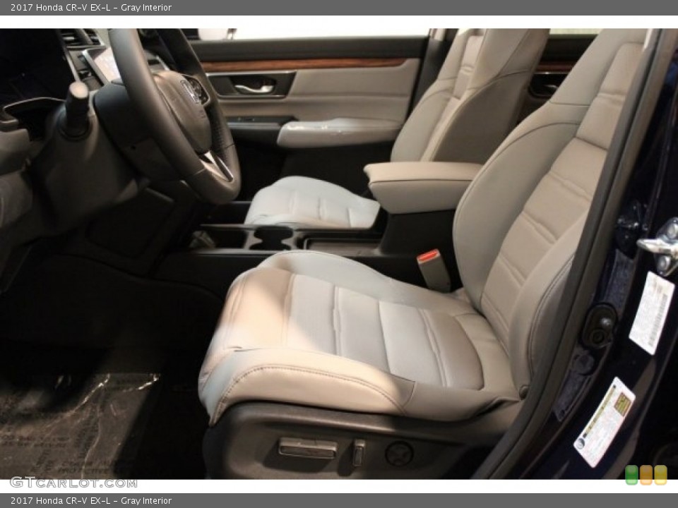 Gray Interior Front Seat for the 2017 Honda CR-V EX-L #119882303
