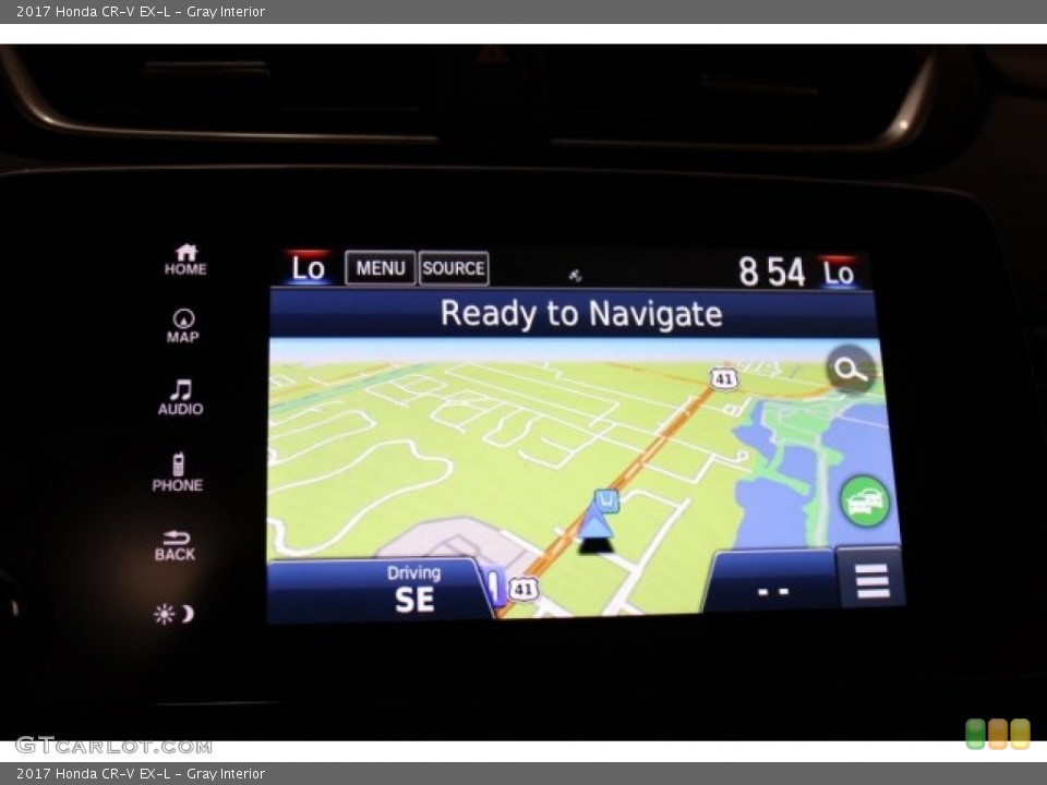 Gray Interior Navigation for the 2017 Honda CR-V EX-L #119882330