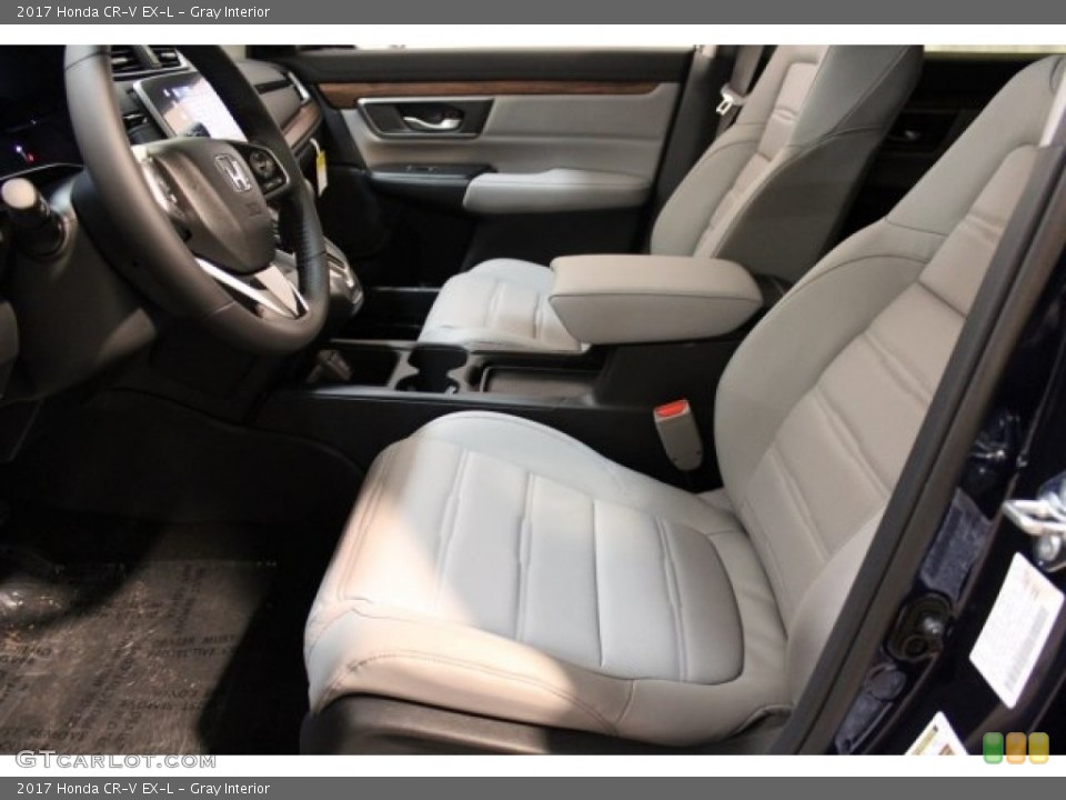 Gray Interior Photo for the 2017 Honda CR-V EX-L #119882402