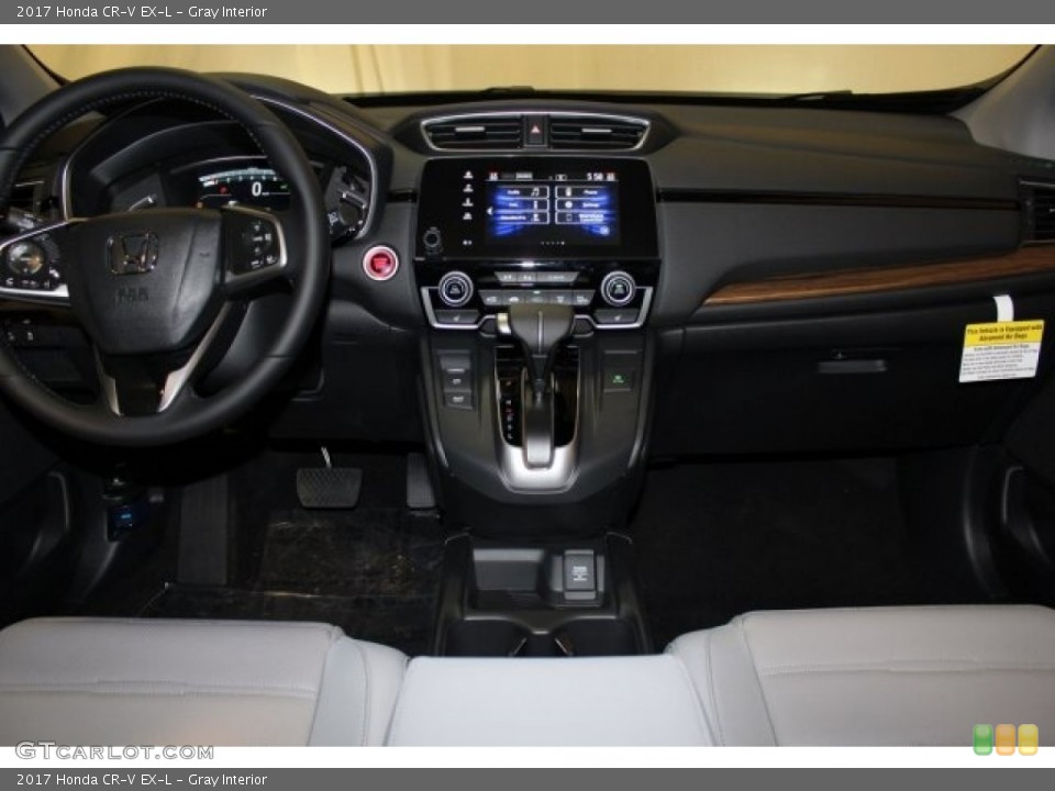 Gray Interior Dashboard for the 2017 Honda CR-V EX-L #119882480