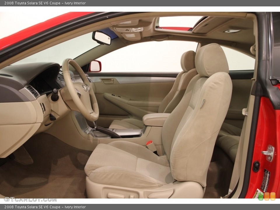 Ivory Interior Photo for the 2008 Toyota Solara SE V6 Coupe #119884079