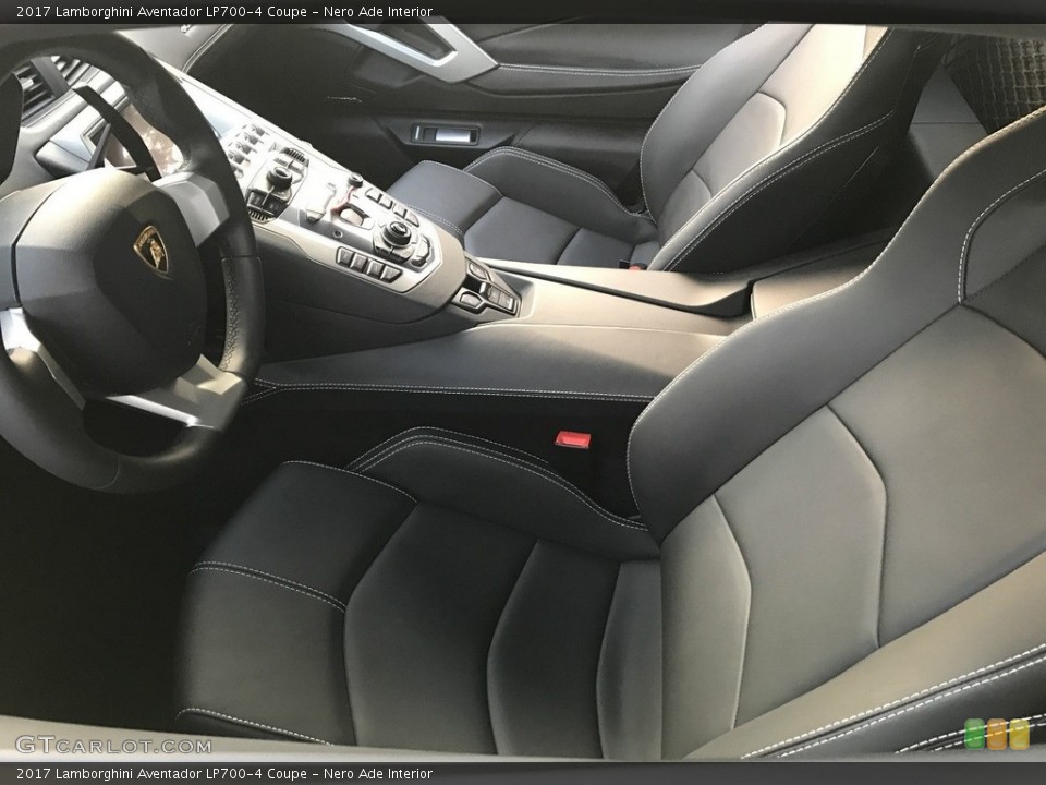 Nero Ade Interior Photo for the 2017 Lamborghini Aventador LP700-4 Coupe #119885296
