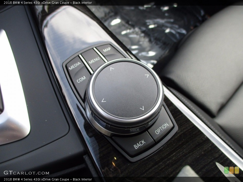 Black Interior Controls for the 2018 BMW 4 Series 430i xDrive Gran Coupe #119887045