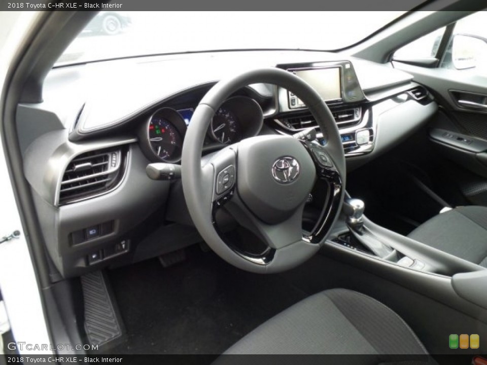 Black Interior Photo for the 2018 Toyota C-HR XLE #119888117