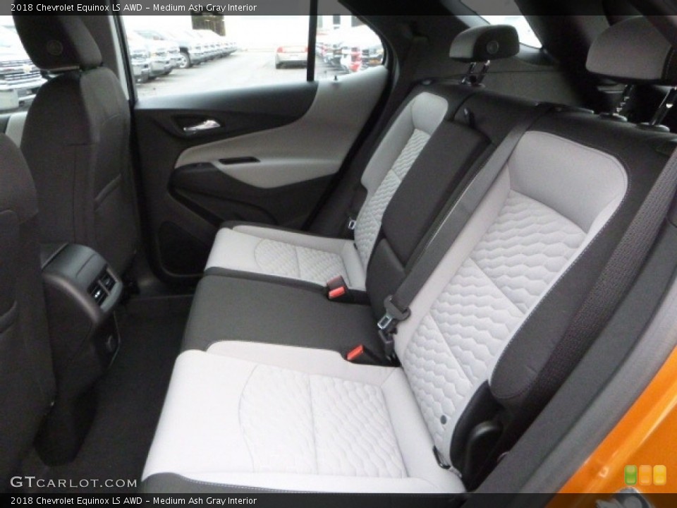 Medium Ash Gray Interior Rear Seat for the 2018 Chevrolet Equinox LS AWD #119890774