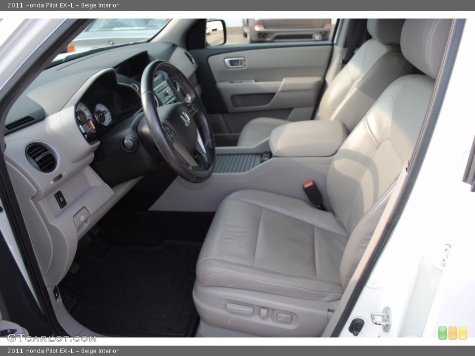 Beige Interior Photo for the 2011 Honda Pilot EX-L #119892949