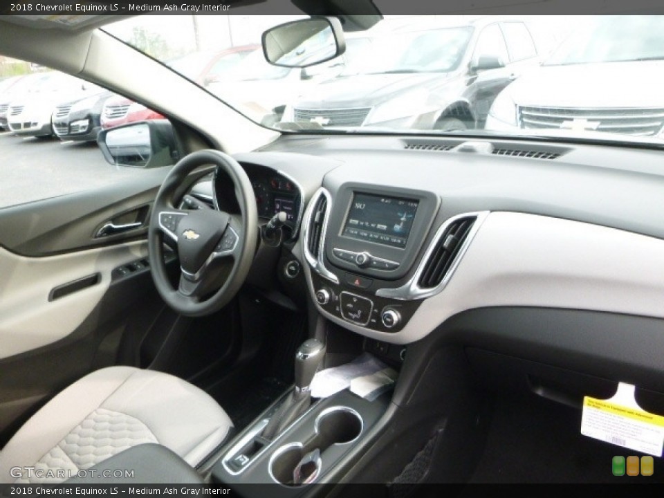 Medium Ash Gray Interior Dashboard for the 2018 Chevrolet Equinox LS #119892991