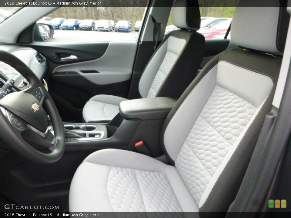 Medium Ash Gray Interior Front Seat for the 2018 Chevrolet Equinox LS #119893078