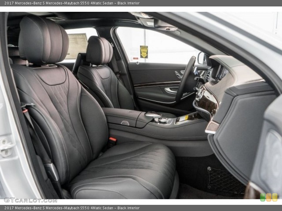 Black Interior Photo for the 2017 Mercedes-Benz S Mercedes-Maybach S550 4Matic Sedan #119893555