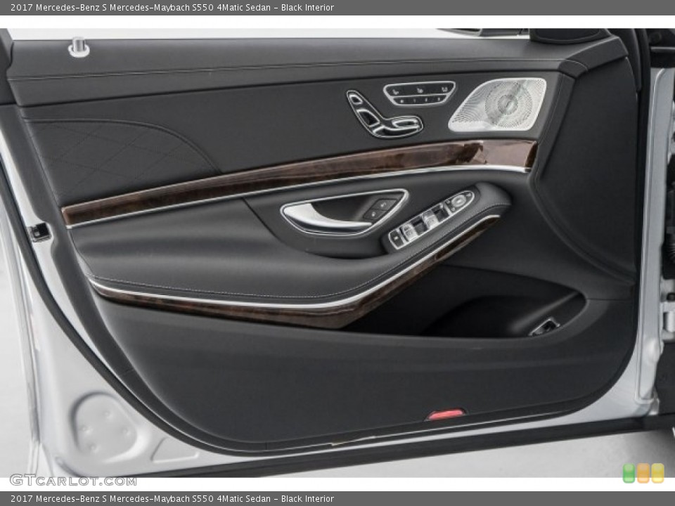 Black Interior Door Panel for the 2017 Mercedes-Benz S Mercedes-Maybach S550 4Matic Sedan #119893753