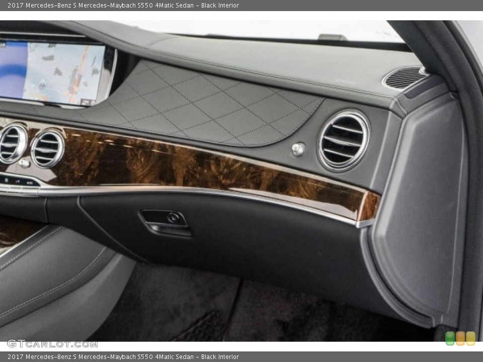 Black Interior Dashboard for the 2017 Mercedes-Benz S Mercedes-Maybach S550 4Matic Sedan #119893774