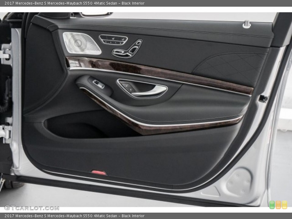 Black Interior Door Panel for the 2017 Mercedes-Benz S Mercedes-Maybach S550 4Matic Sedan #119893813