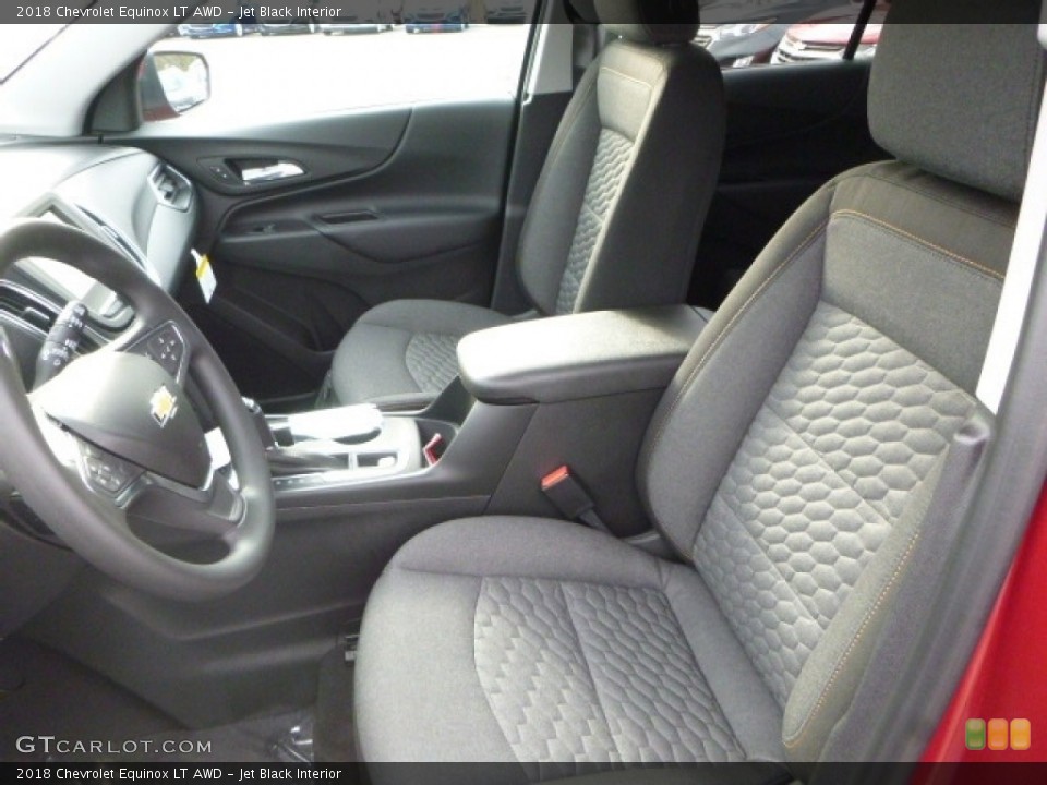 Jet Black Interior Front Seat for the 2018 Chevrolet Equinox LT AWD #119894983
