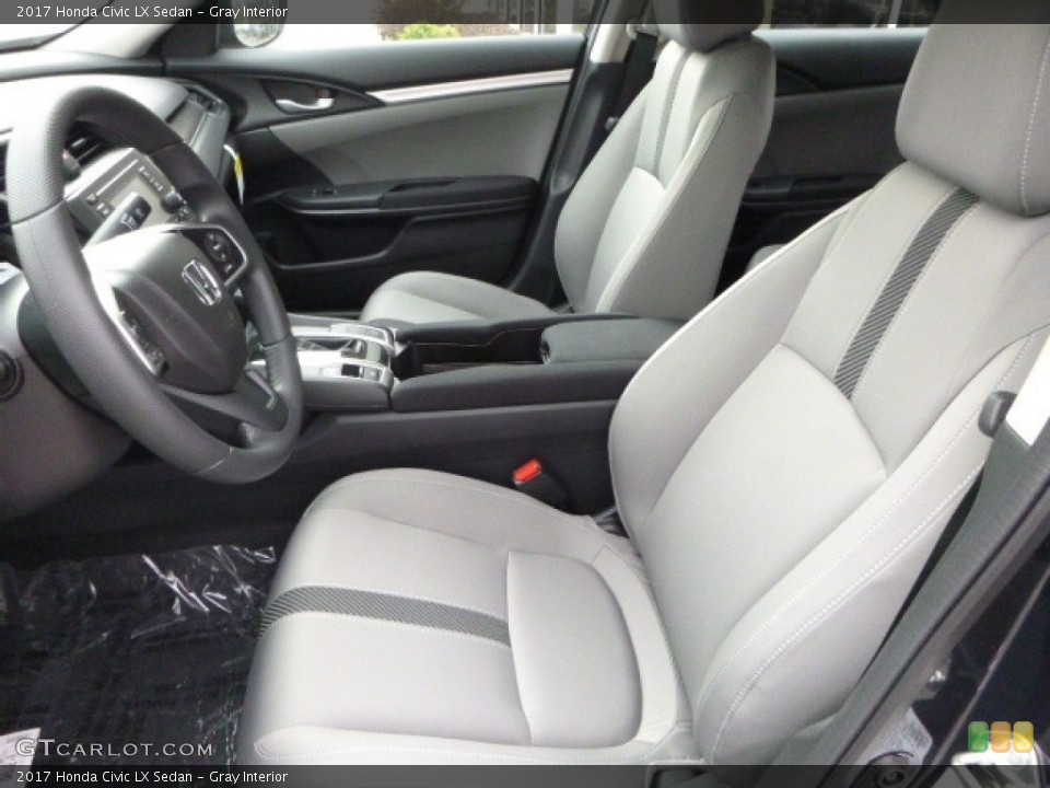 Gray Interior Photo for the 2017 Honda Civic LX Sedan #119899432