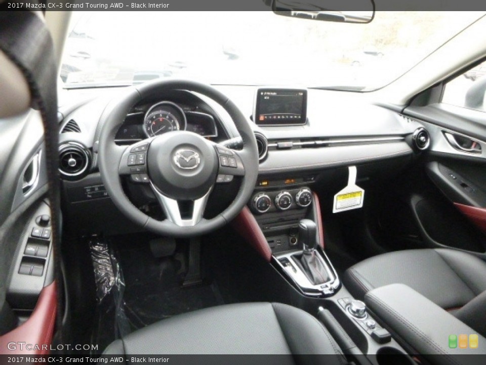 Black Interior Photo for the 2017 Mazda CX-3 Grand Touring AWD #119901784