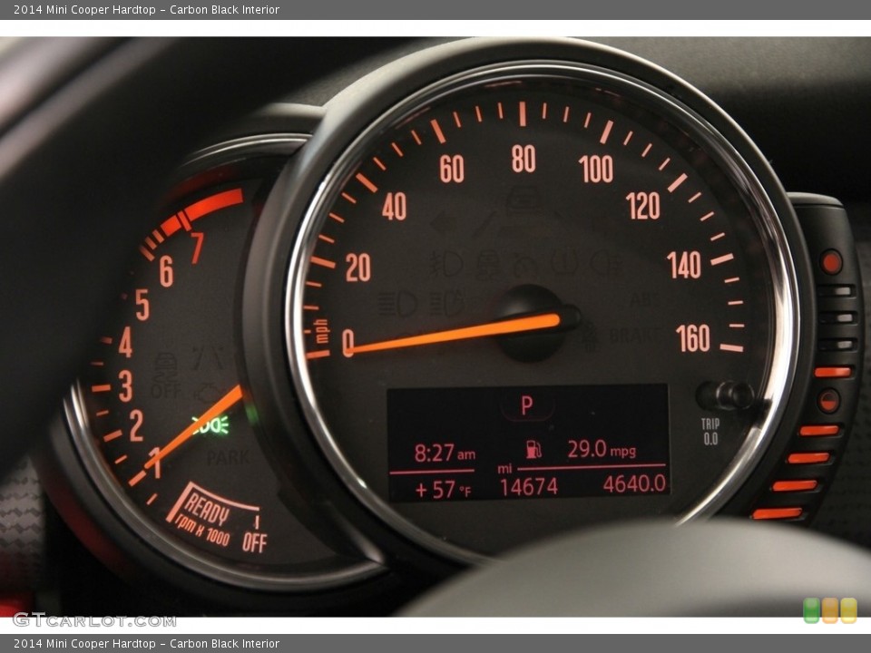 Carbon Black Interior Gauges for the 2014 Mini Cooper Hardtop #119904415