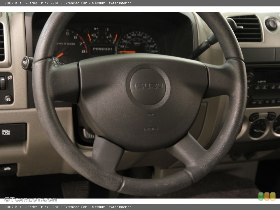 Medium Pewter Interior Steering Wheel for the 2007 Isuzu i-Series Truck i-290 S Extended Cab #119906854