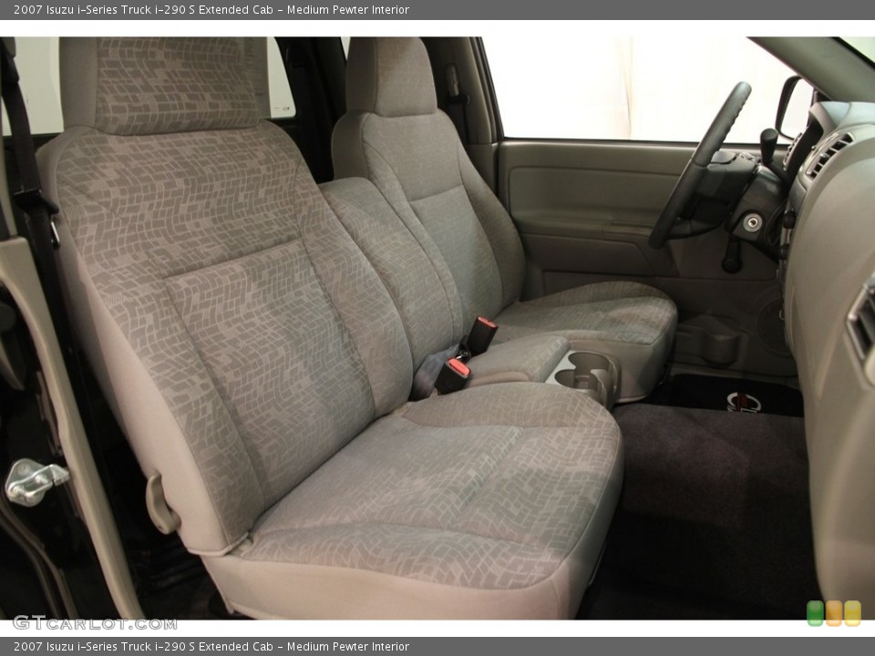 Medium Pewter Interior Front Seat for the 2007 Isuzu i-Series Truck i-290 S Extended Cab #119906909