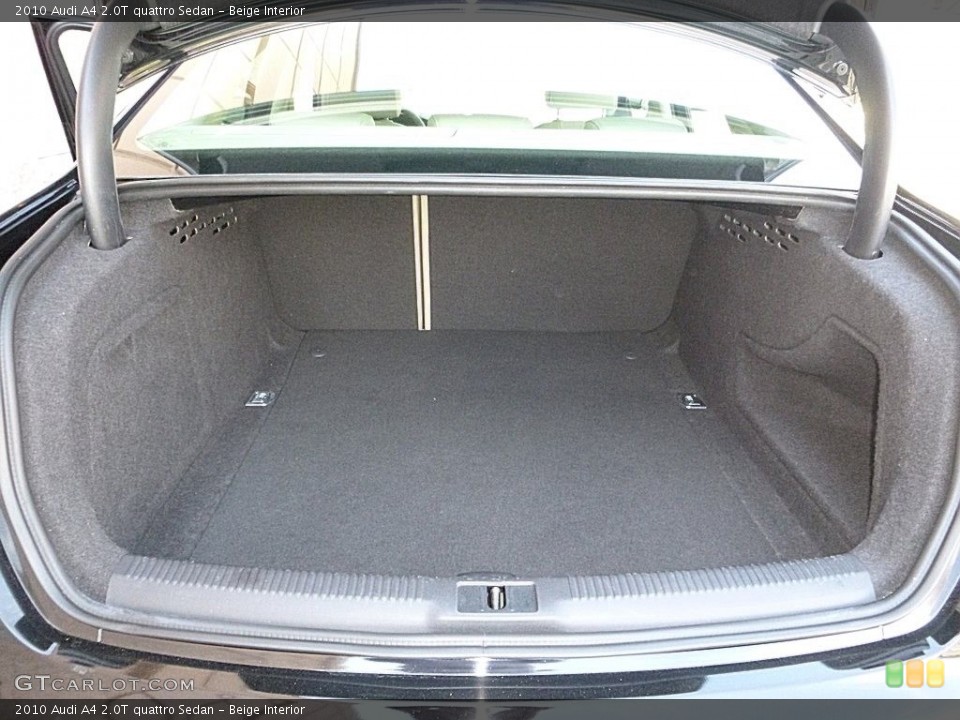 Beige Interior Trunk for the 2010 Audi A4 2.0T quattro Sedan #119908486