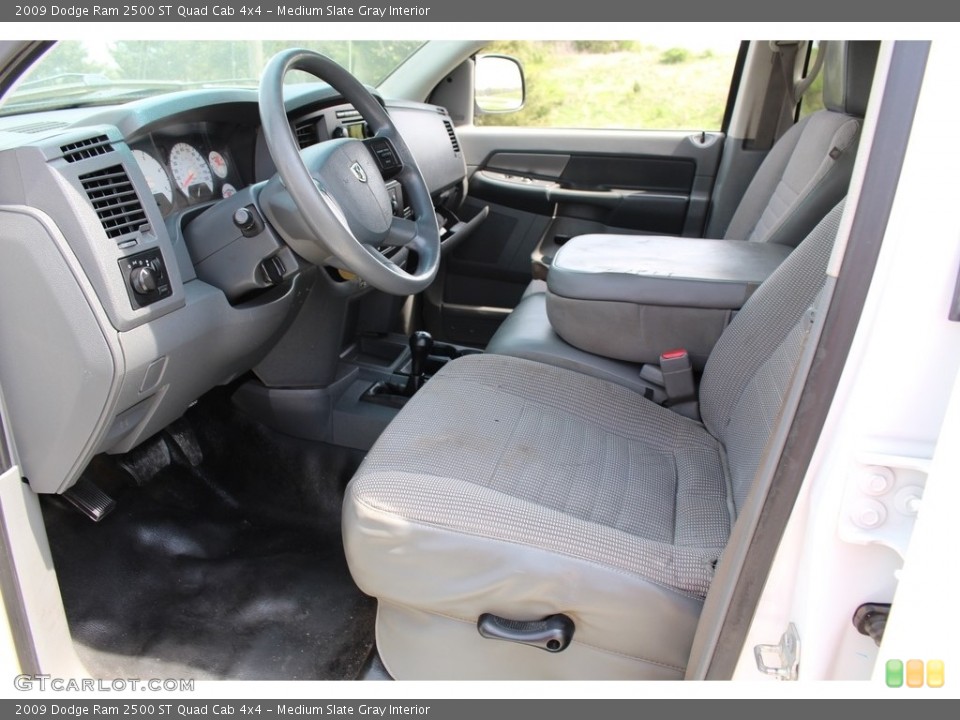 Medium Slate Gray Interior Photo for the 2009 Dodge Ram 2500 ST Quad Cab 4x4 #119908882