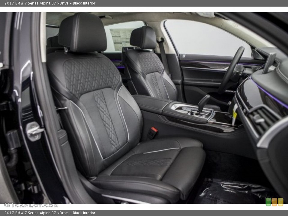 Black Interior Photo for the 2017 BMW 7 Series Alpina B7 xDrive #119909533
