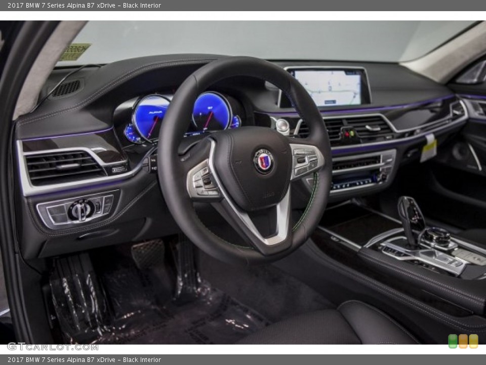 Black Interior Dashboard for the 2017 BMW 7 Series Alpina B7 xDrive #119909634