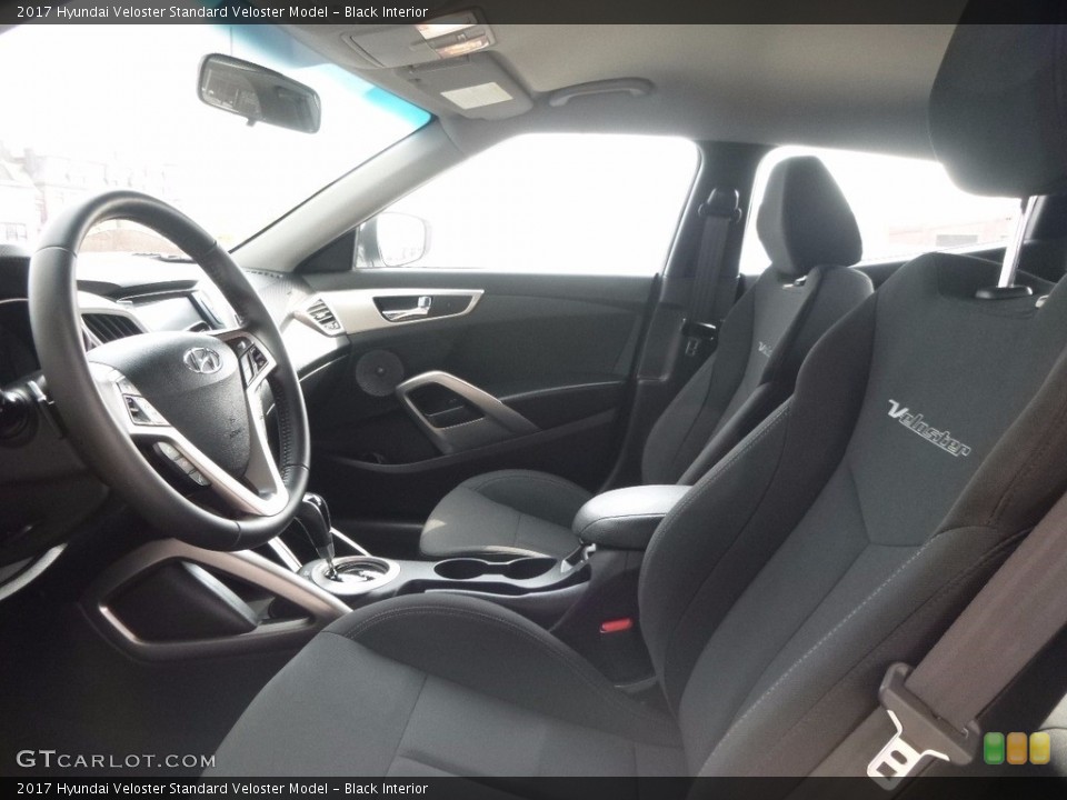 Black Interior Photo for the 2017 Hyundai Veloster  #119910928