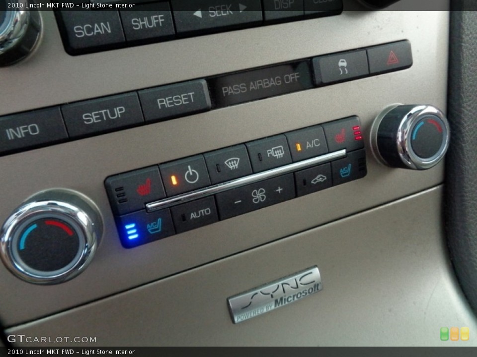 Light Stone Interior Controls for the 2010 Lincoln MKT FWD #119912701