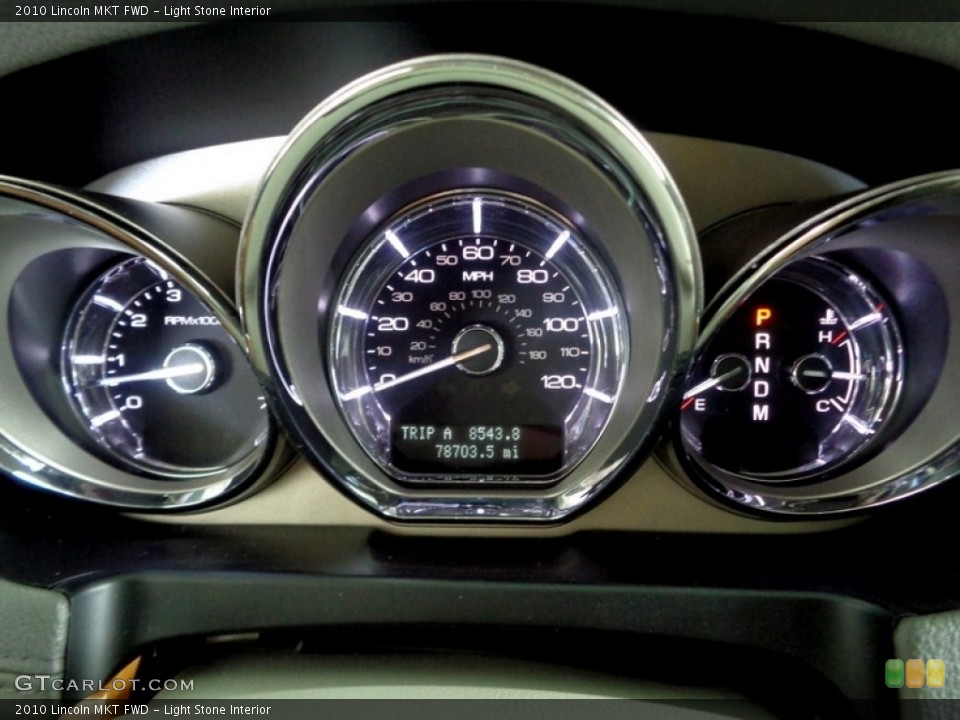 Light Stone Interior Gauges for the 2010 Lincoln MKT FWD #119913805