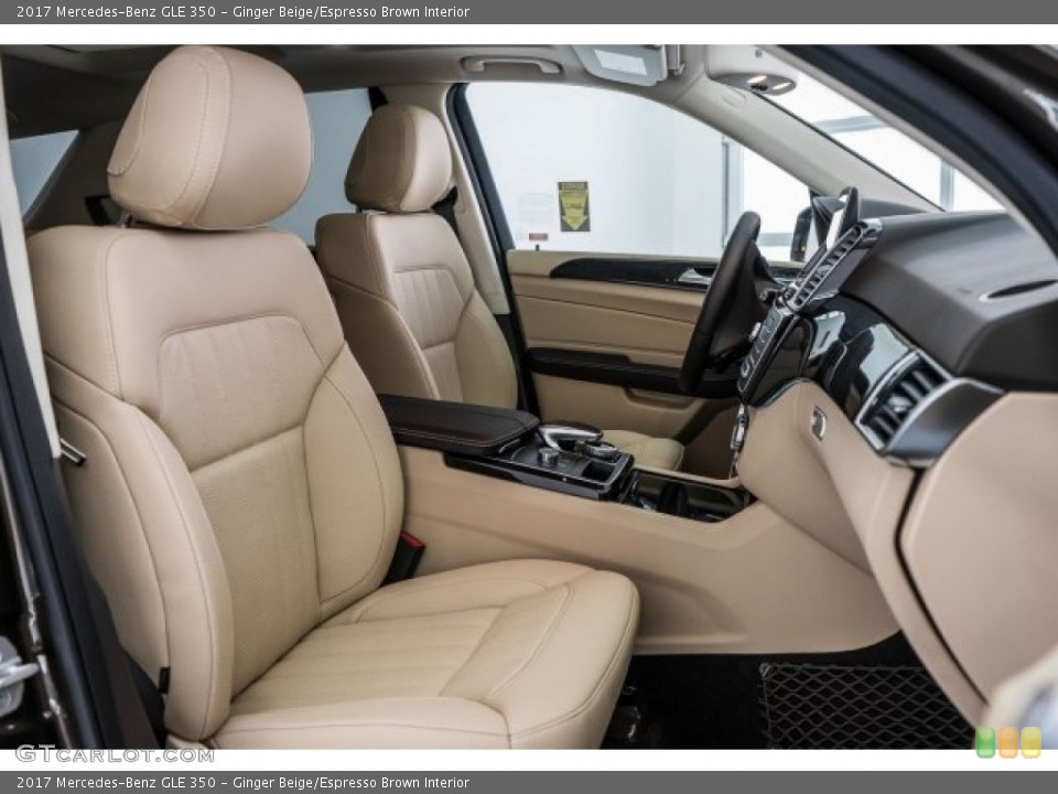 Ginger Beige/Espresso Brown Interior Photo for the 2017 Mercedes-Benz GLE 350 #119923688