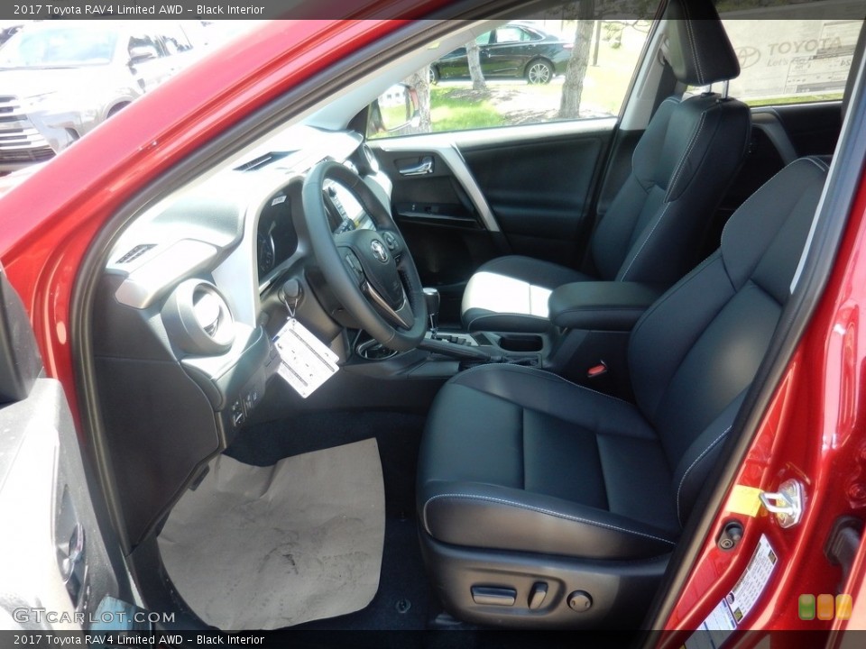 Black Interior Photo for the 2017 Toyota RAV4 Limited AWD #119972806