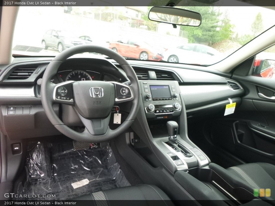Black Interior Photo for the 2017 Honda Civic LX Sedan #119975851
