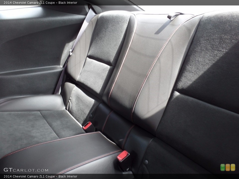 Black Interior Rear Seat for the 2014 Chevrolet Camaro ZL1 Coupe #119980249