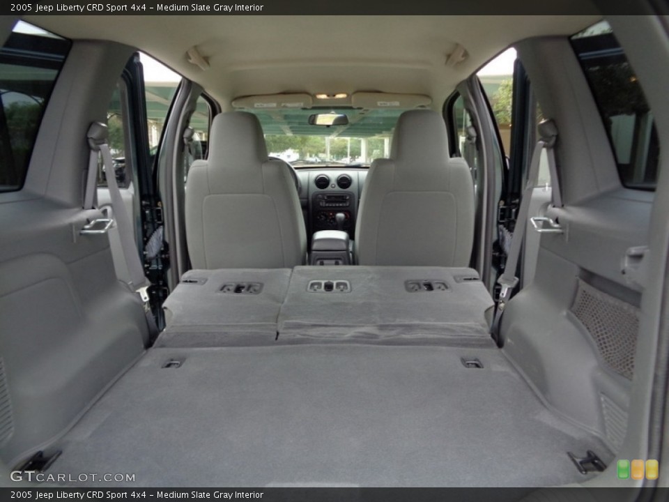 Medium Slate Gray Interior Trunk for the 2005 Jeep Liberty CRD Sport 4x4 #119980267