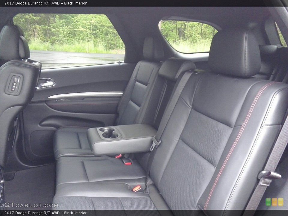 Black Interior Rear Seat for the 2017 Dodge Durango R/T AWD #119982607