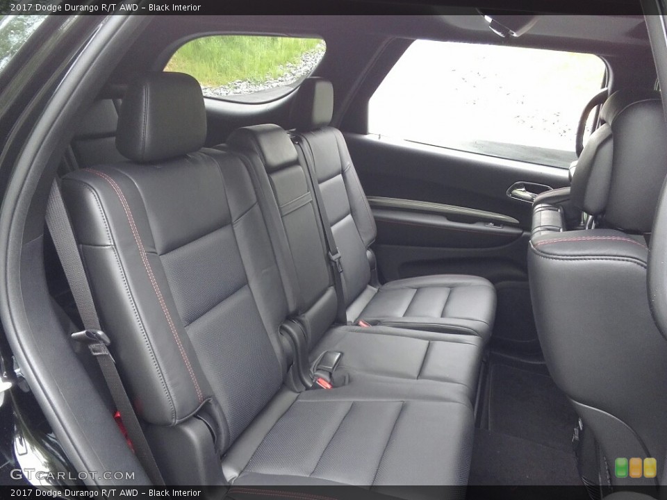 Black Interior Rear Seat for the 2017 Dodge Durango R/T AWD #119982721