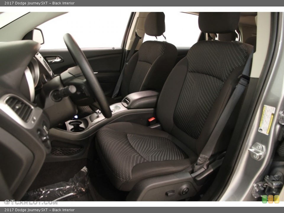 Black Interior Front Seat for the 2017 Dodge Journey SXT #119983861
