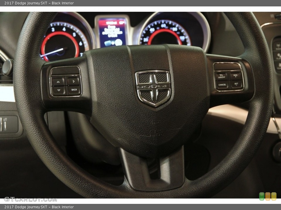 Black Interior Steering Wheel for the 2017 Dodge Journey SXT #119983885