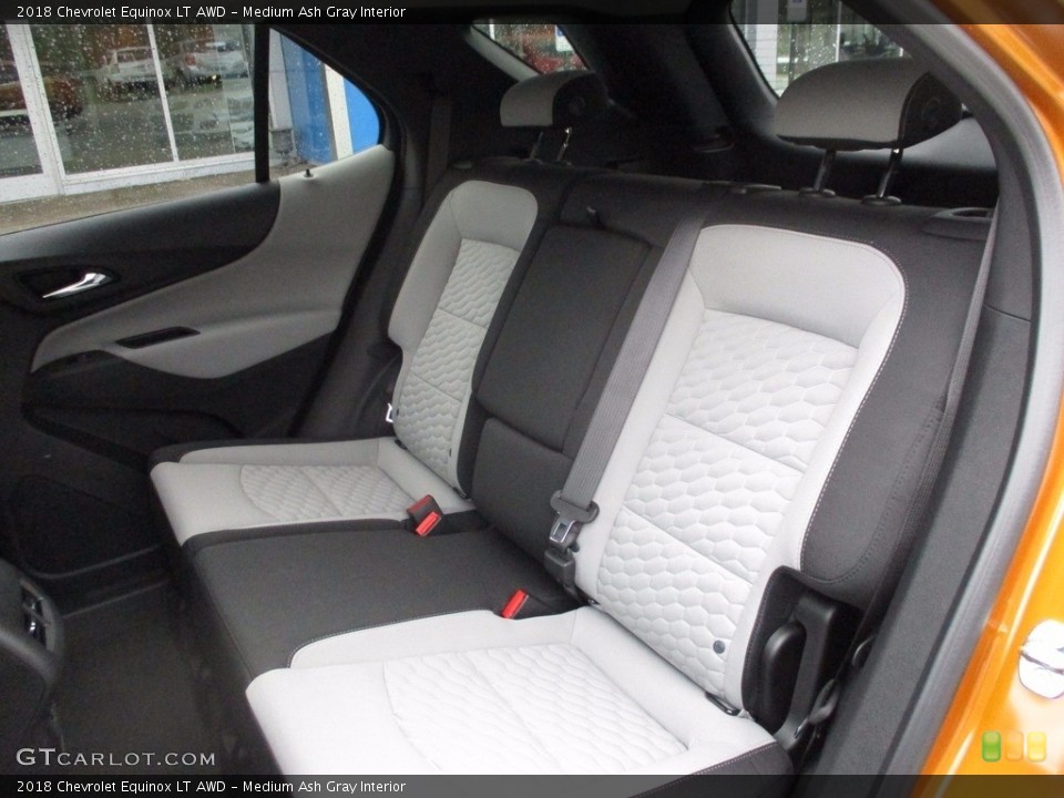 Medium Ash Gray Interior Rear Seat for the 2018 Chevrolet Equinox LT AWD #119985685