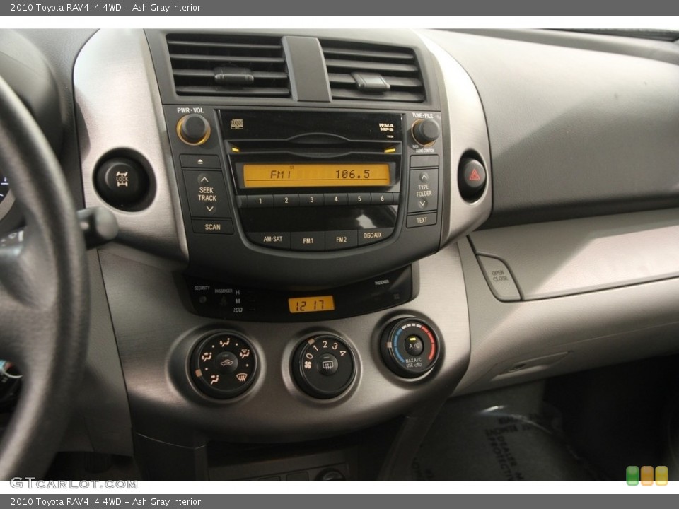 Ash Gray Interior Controls for the 2010 Toyota RAV4 I4 4WD #119989620