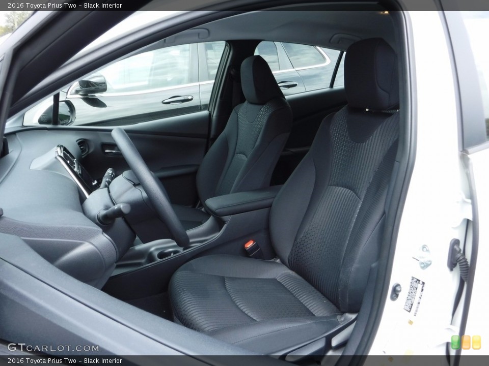 Black Interior Photo for the 2016 Toyota Prius Two #119989776