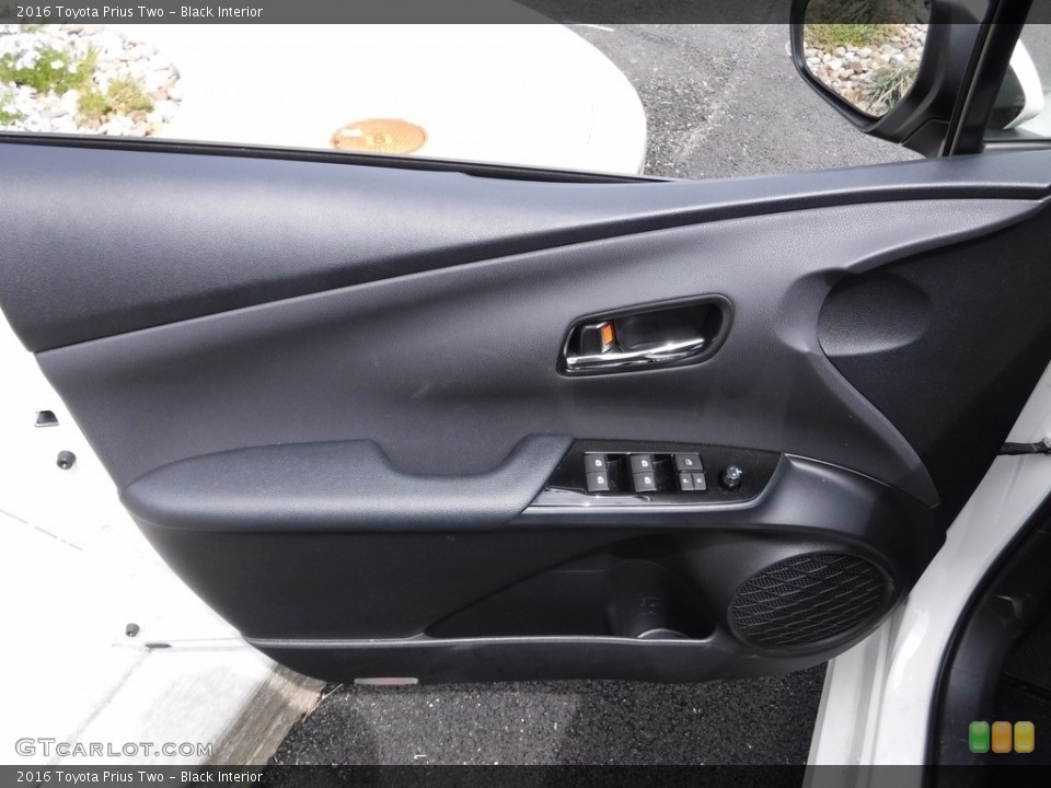 Black Interior Door Panel for the 2016 Toyota Prius Two #119989845