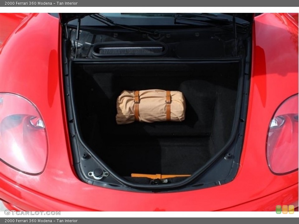 Tan Interior Trunk for the 2000 Ferrari 360 Modena #119990061